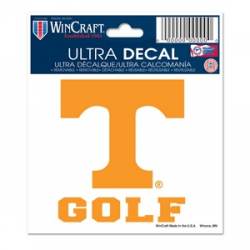 University Of Tennessee Volunteers Golf - 3x4 Ultra Decal