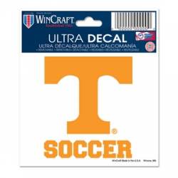 University Of Tennessee Volunteers Soccer - 3x4 Ultra Decal