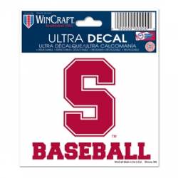 Stanford University Cardinal Baseball - 3x4 Ultra Decal