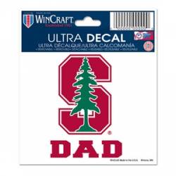 Stanford University Cardinal Dad - 3x4 Ultra Decal