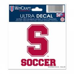 Stanford University Cardinal Soccer - 3x4 Ultra Decal