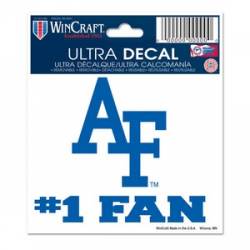 Air Force Academy Falcons #1 Fan - 3x4 Ultra Decal