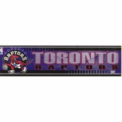 Toronto Raptors - 3x12 Bumper Sticker Strip