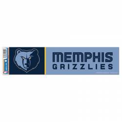Memphis Grizzlies - 3x12 Bumper Sticker Strip