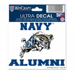 US Naval Academy Navy Midshipmen Alumni - 3x4 Ultra Decal