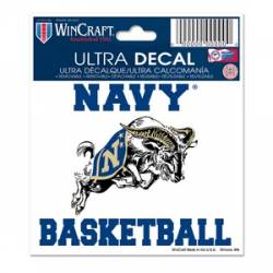 US Naval Academy Navy Midshipmen Basketball - 3x4 Ultra Decal