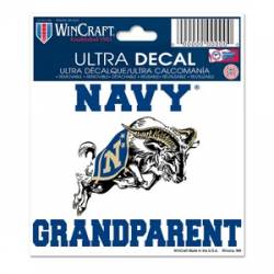 US Naval Academy Navy Midshipmen Grandparent - 3x4 Ultra Decal