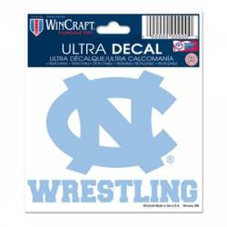 University Of North Carolina Tar Heels Wrestling - 3x4 Ultra Decal