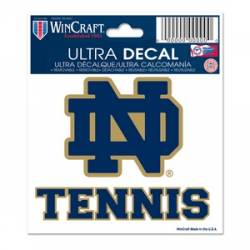 University Of Notre Dame Fighting Irish Tennis - 3x4 Ultra Decal