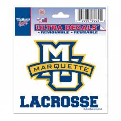 Marquette University Golden Eagles Lacrosse - 3x4 Ultra Decal