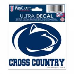 Penn State University Nittany Lions Cross Country - 3x4 Ultra Decal
