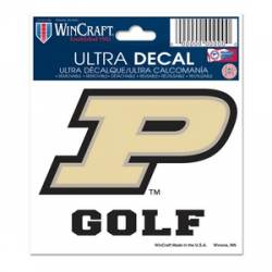 Purdue University Boilermakers Golf - 3x4 Ultra Decal