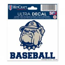Georgetown University Hoyas Baseball - 3x4 Ultra Decal