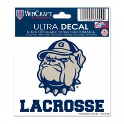 Georgetown University Hoyas Lacrosse - 3x4 Ultra Decal