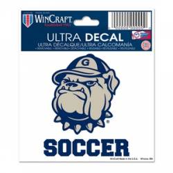 Georgetown University Hoyas Soccer - 3x4 Ultra Decal