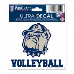 Georgetown University Hoyas Volleyball - 3x4 Ultra Decal
