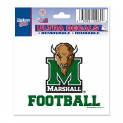 Marshall University Thundering Herd Football - 3x4 Ultra Decal