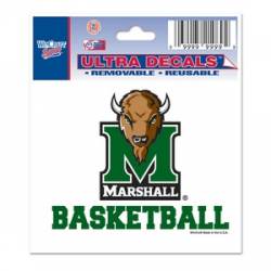 Marshall University Thundering Herd Basketball - 3x4 Ultra Decal