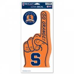 Syracuse University Orange - Finger Ultra Decal 2 Pack