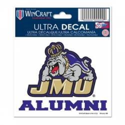 James Madison University Dukes Alumni - 3x4 Ultra Decal