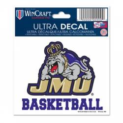 James Madison University Dukes Basketball - 3x4 Ultra Decal