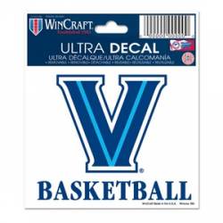 Villanova University Wildcats Basketball - 3x4 Ultra Decal