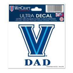 Villanova University Wildcats Dad - 3x4 Ultra Decal