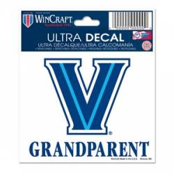 Villanova University Wildcats Grandparent - 3x4 Ultra Decal
