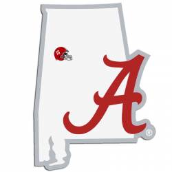 University of Alabama Crimson Tide Home State Logo - Vinyl Sticker