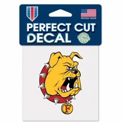 Ferris State University Bulldogs - 4x4 Die Cut Decal