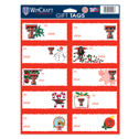 Texas Tech University Red Raiders - Sheet of 10 Christmas Gift Tag Labels