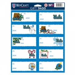 University Of California-Los Angeles UCLA Bruins - Sheet of 10 Christmas Gift Tag Labels