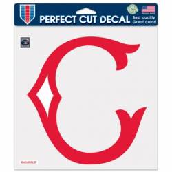 Cincinnati Reds Retro Logo - 8x8 Full Color Die Cut Decal