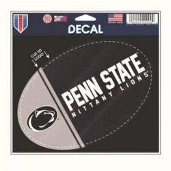 Penn State University Nittany Lions - 3.5x5 Vinyl Oval Sticker