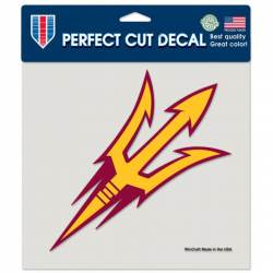Arizona State University Sun Devils Trident - 8x8 Full Color Die Cut Decal