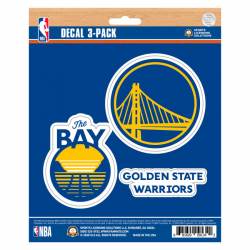 Golden State Warriors - Set Of 3 Sticker Sheet