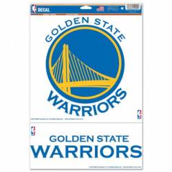 Golden State Warriors - 11x17 Ultra Decal Set