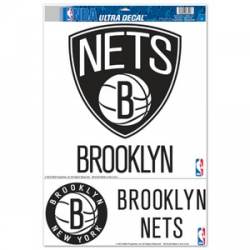 Brooklyn Nets - 11x17 Ultra Decal Set