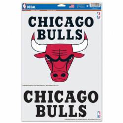 Chicago Bulls - 11x17 Ultra Decal Set