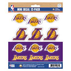 Los Angeles Lakers - Set Of 12 Sticker Sheet