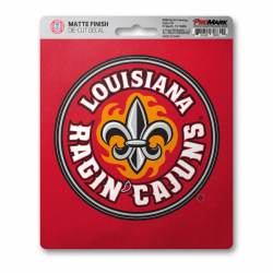 University Of Louisiana-Lafayette Ragin Cajuns - Vinyl Matte Sticker