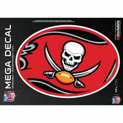 Tampa Bay Buccaneers Logo - 4x5.5 Inch Oval Sticker