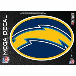 Los Angeles Chargers Logo - 4x5.5 Inch Oval Sticker