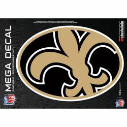 New Orleans Saints Logo - 4x5.5 Inch Oval Sticker