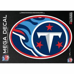 Tennessee Titans Logo - 4x5.5 Inch Oval Sticker