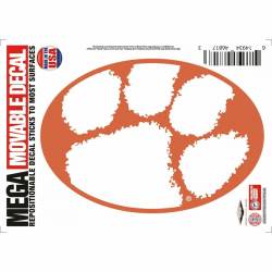 Clemson University Tigers - 4x5.5 Inch Oval Sticker
