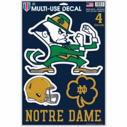 University Of Notre Dame Fighting Irish - Set of 4 Ultra Decals