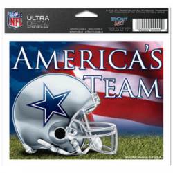 Dallas Cowboys America's Team - 5x6 Ultra Decal