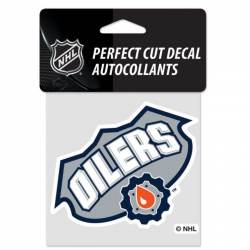 Edmonton Oilers Special Edition Logo - 4x4 Die Cut Decal