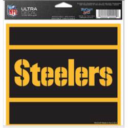 Pittsburgh Steelers Black & Gold - 5x6 Ultra Decal